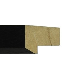 BEVEL BLK OPEN GRAIN
