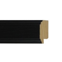 35 X 14mm FLAT BLACK OPENGRAIN