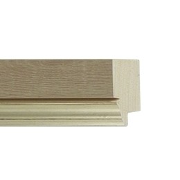 FLAT WITH SCOOP NATURAL SILVER EDGE