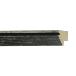 BEVEL DISTRESSED BLACK WHITE WASH