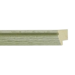 BEVEL DISTRESSED LIME GREEN WHITE WASH