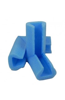 Blue Polyethylene foam corner protector 15-25mm