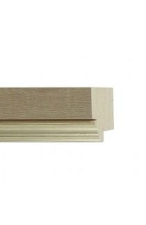 FLAT WITH SCOOP NATURAL SILVER EDGE