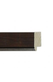 FLAT WALNUT WOODGRAIN SILVER LINE