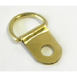 D-Rings Single Hole No 75 Brassed Small - Qty: 1000