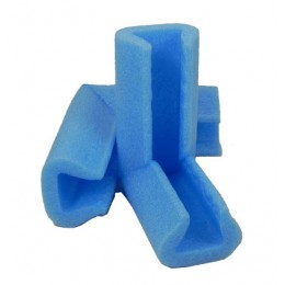 Blue Polyethylene foam corner protector 15-25mm