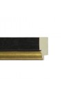 FLAT WITH SCOOP DARK WALNUT GOLD EDGE