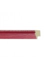 BEVEL DISTRESSED RED WHITE WASH